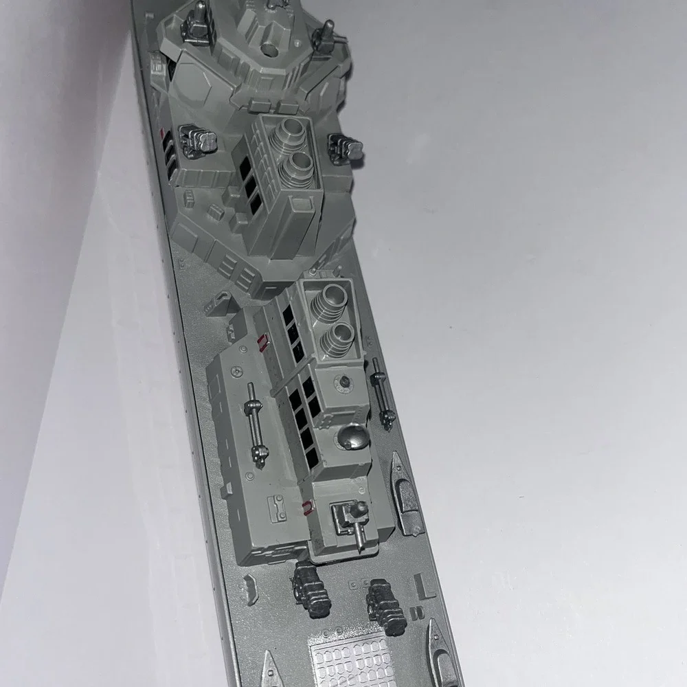 Warship Warship Model Destroyer Ornaments Military Plastic Toy Ship Collectible
